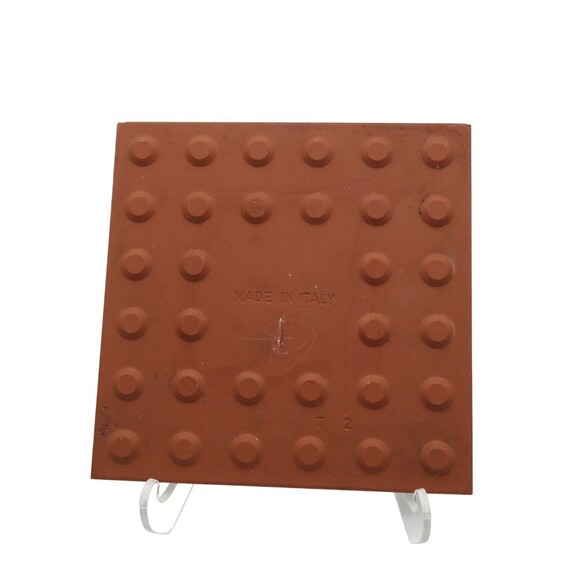 Ceramic Art Tile Cleo Teissedre 1992 Roadrunner on Cactus Coater Trivet Italy - Picture 6 of 7